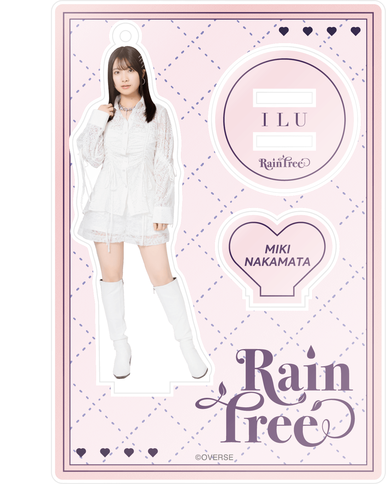 1stシングル『I L U』アクスタ&ステッカーセット(仲俣 美希)