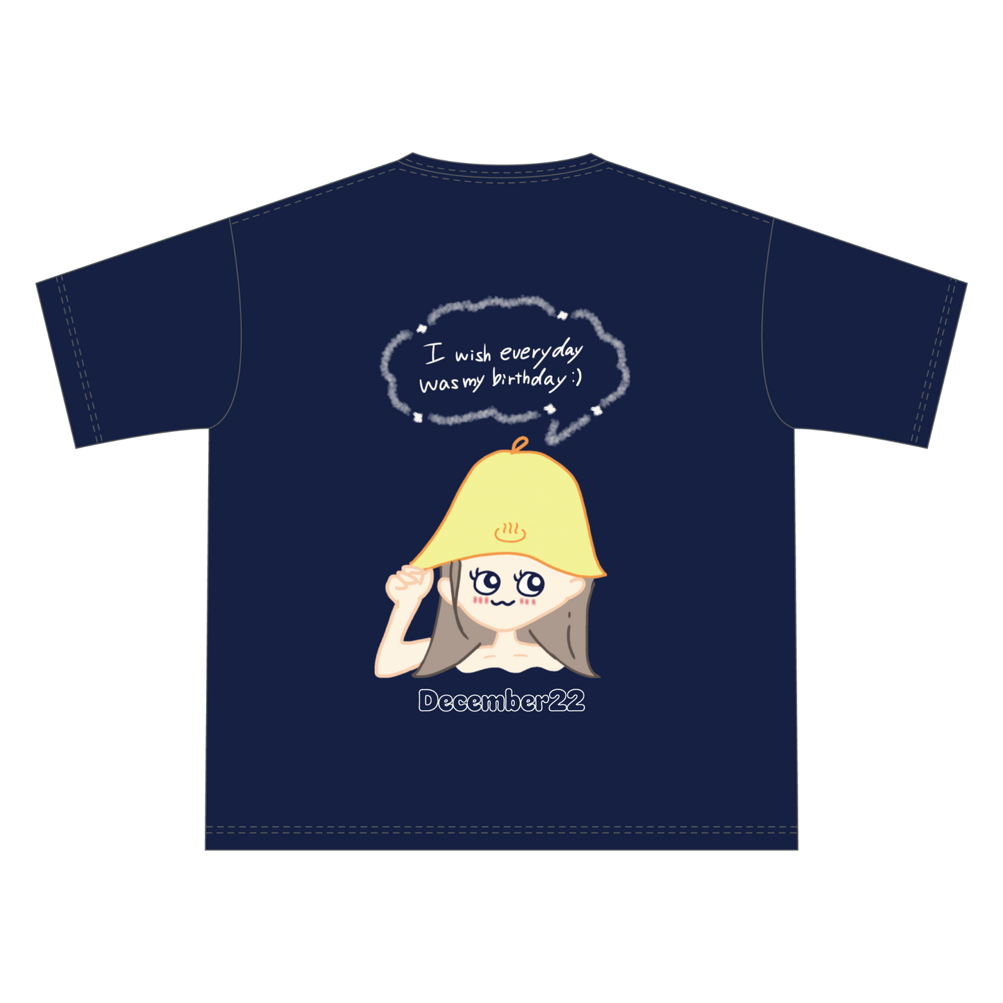 2025年12度 生誕記念Tシャツ/仲俣美希