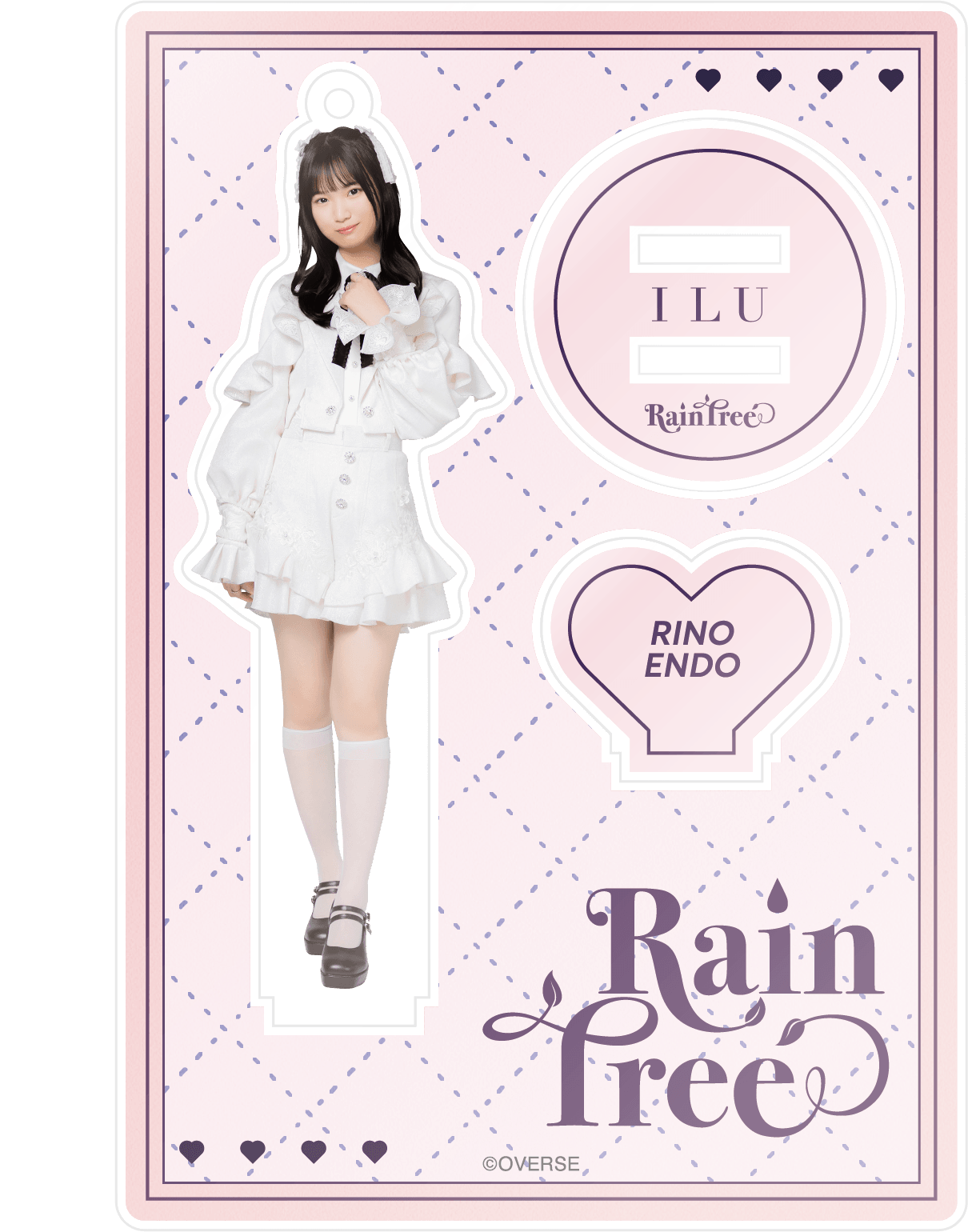 1stシングル『I L U』アクスタ&ステッカーセット(遠藤 莉乃) – Rain 1stシングル『I L U』アクスタ&ステッカーセット(遠藤 莉乃) – Rain