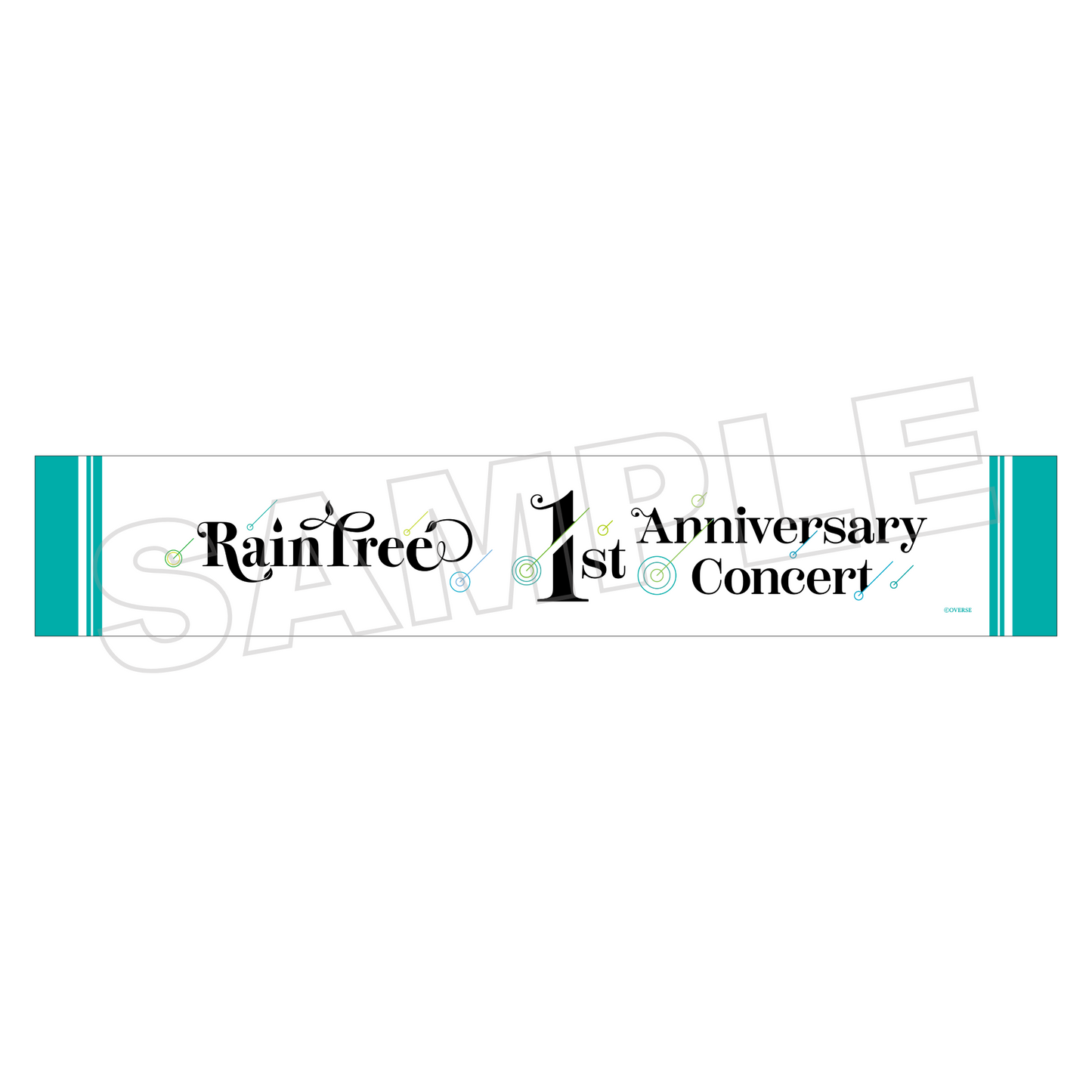 Rain Tree 1st Anniversary Concert ロゴマフラータオル