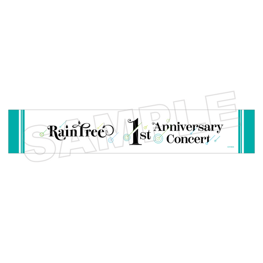 Rain Tree 1st Anniversary Concert ロゴマフラータオル