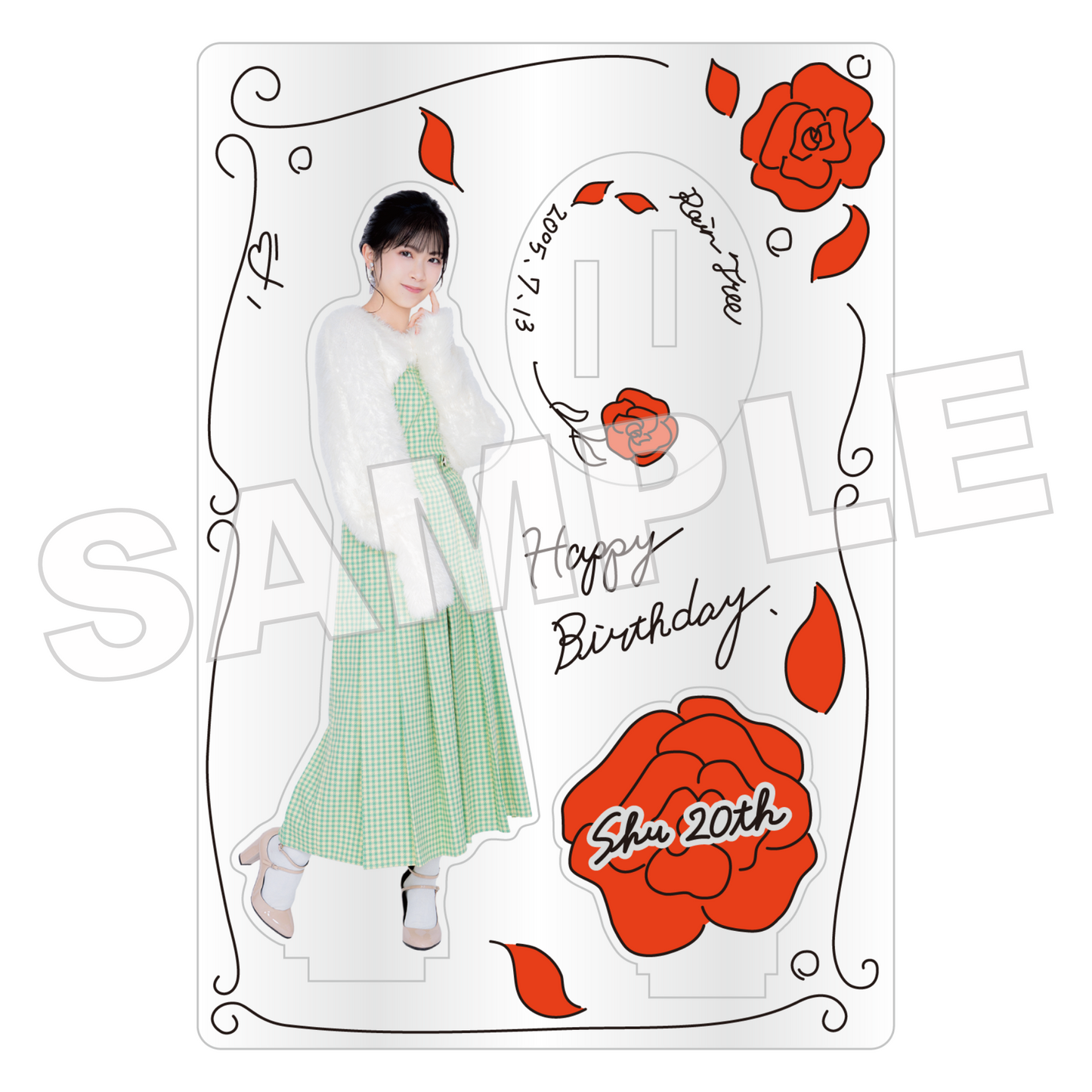 2025年7月度 生誕記念アクリルスタンド/加藤柊