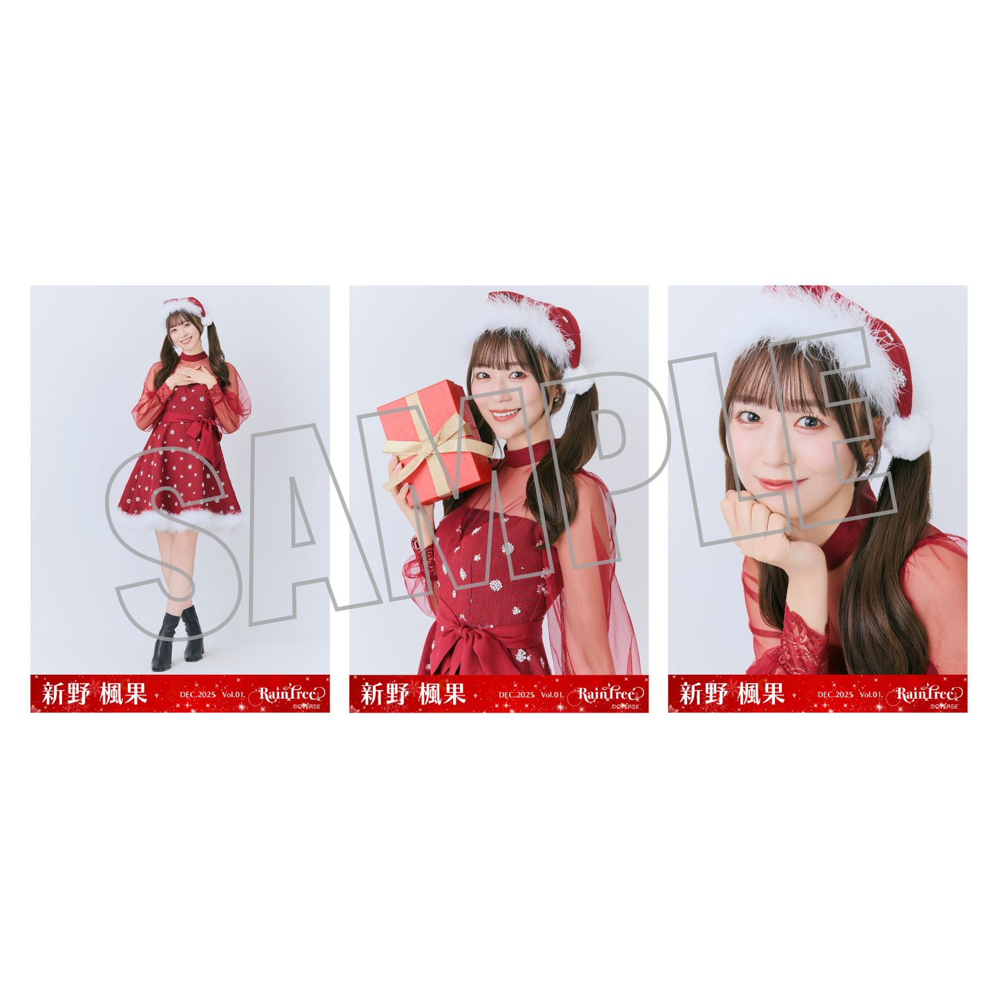 ランダム生写真(5枚1セット)【クリスマスコーデ】