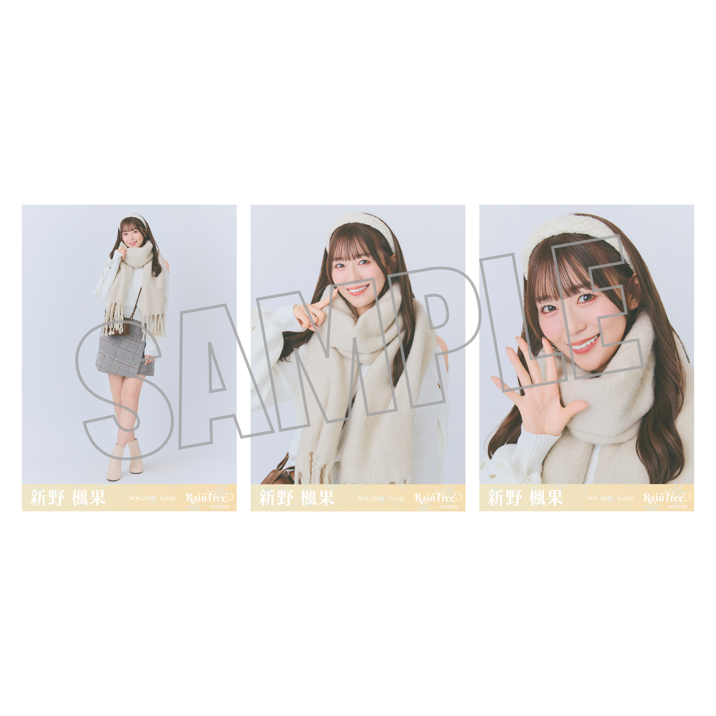 ランダム生写真(5枚1セット)【ベージュニット】