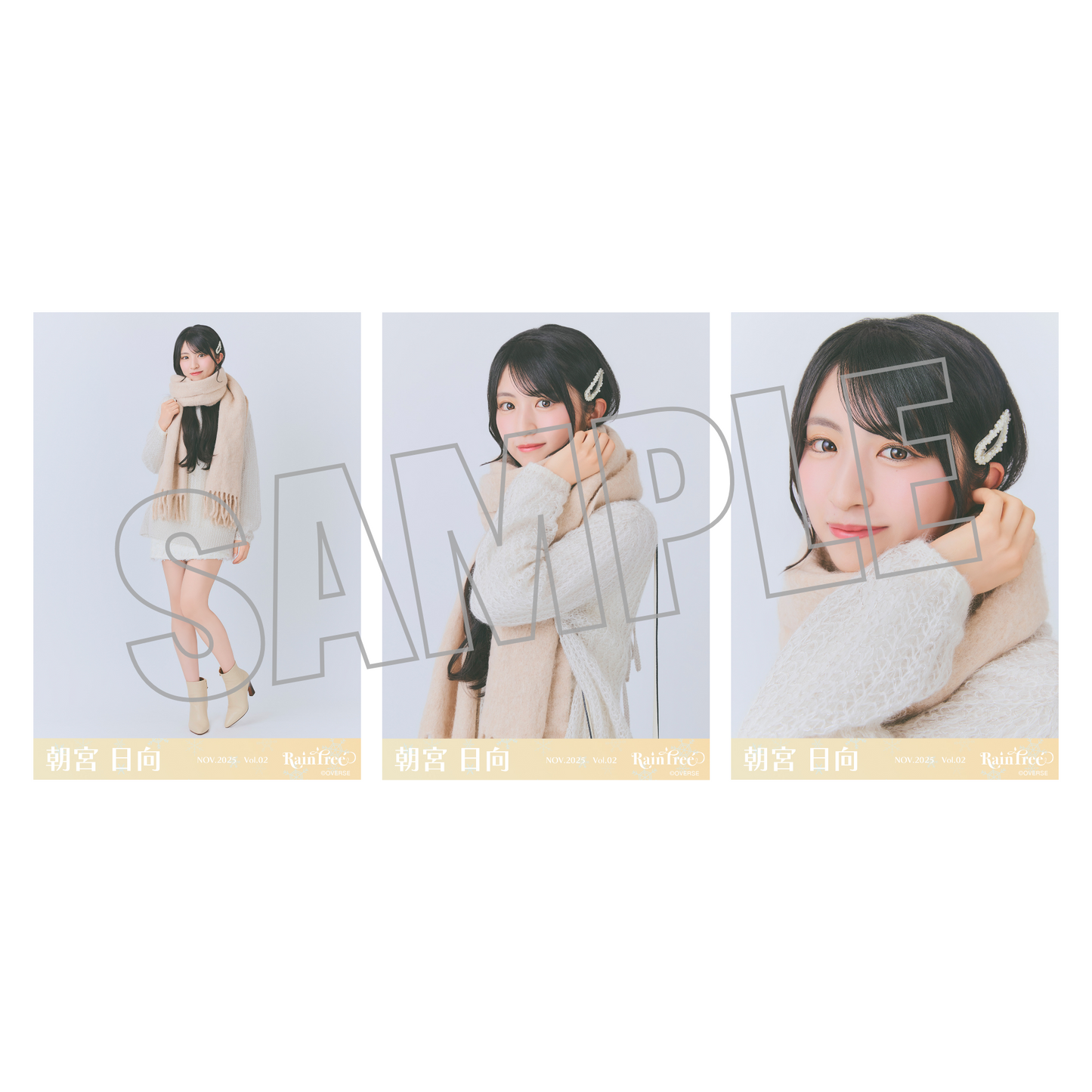 ランダム生写真(5枚1セット)【ベージュニット】