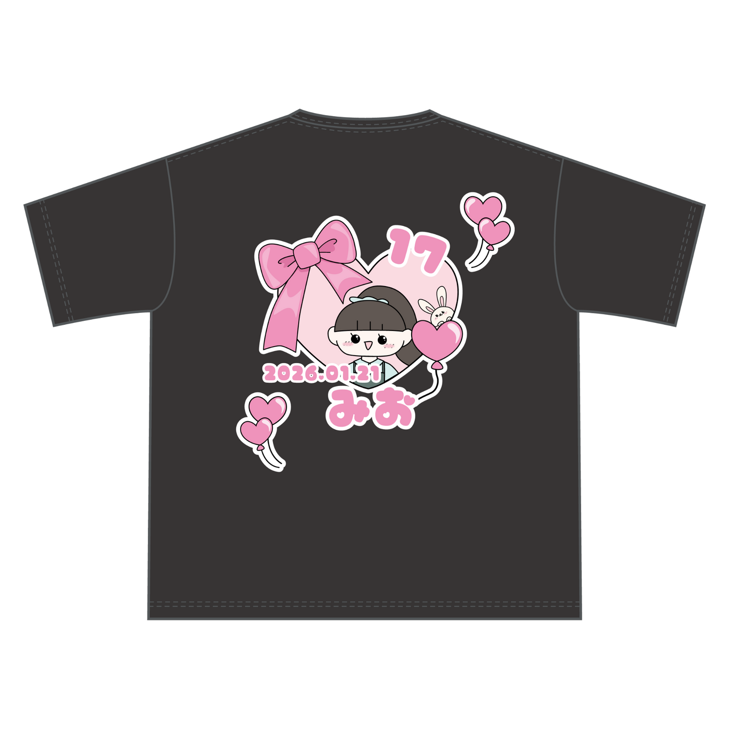 2026年1月度 生誕記念Tシャツ/鈴野みお