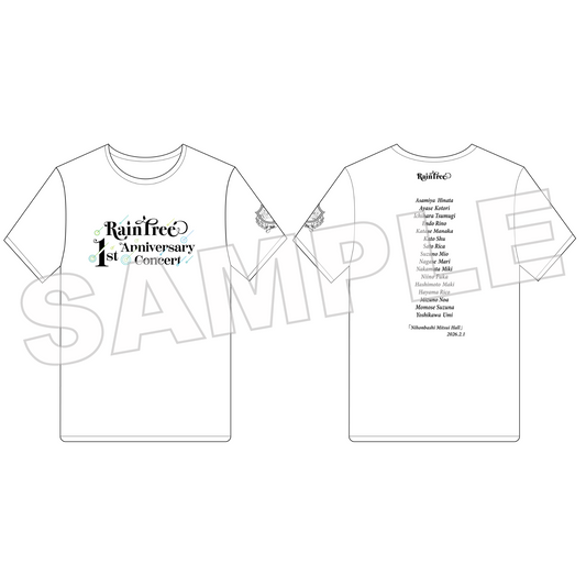 Rain Tree 1st Anniversary Concert ロゴTシャツ