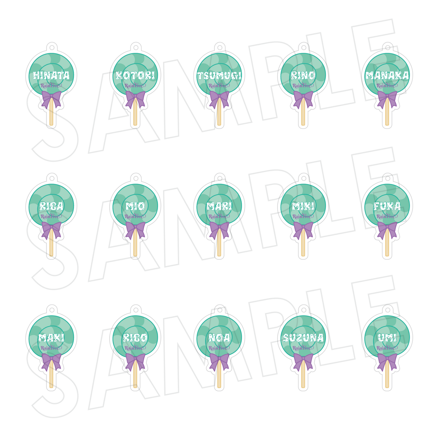 ランダムネームキーホルダー【ハロウィン】